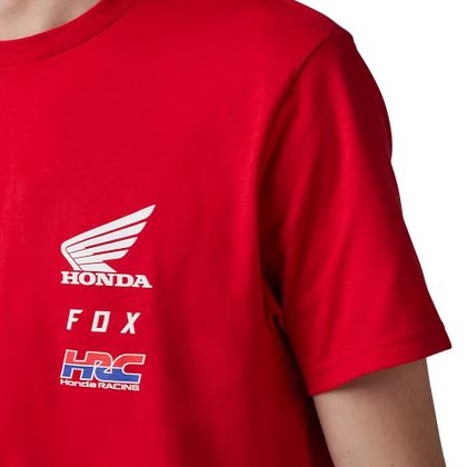 Maglietta maniche corte Fox HONDA - Rosso