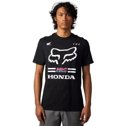 T-Shirt manches courtes Fox HONDA II - Noir Ref : FX4013-C757 