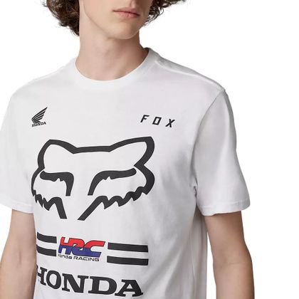 Maglietta maniche corte Fox HONDA II - Bianco