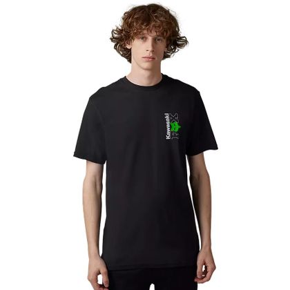 T-Shirt manches courtes Fox KAWI II - Noir Ref : FX4015-C757 