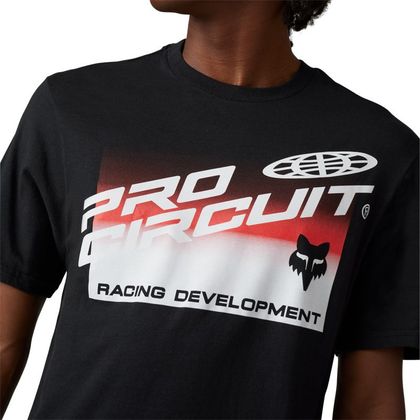 T-Shirt manches courtes Fox FOYL PRO CIRCUIT - Noir