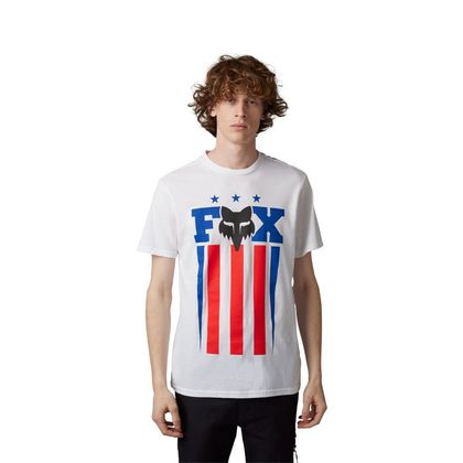 T-Shirt manches courtes Fox UNITY - Blanc Ref : FX4038 