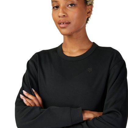 Fox FRAU BALANCE CREW FLEECE Pullover - Schwarz