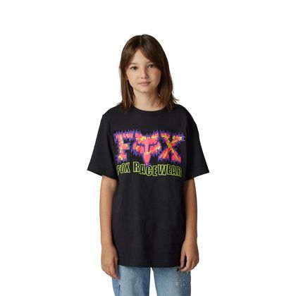 T-Shirt manches courtes Fox BARB WIRE II YOUTH - Noir