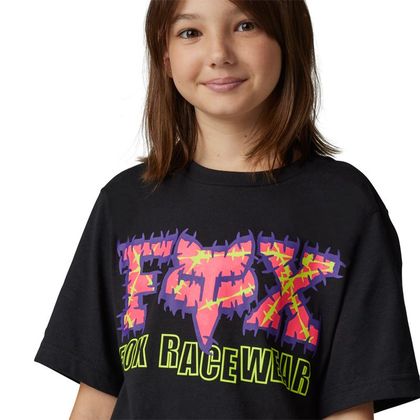 T-Shirt manches courtes Fox BARB WIRE II YOUTH - Noir