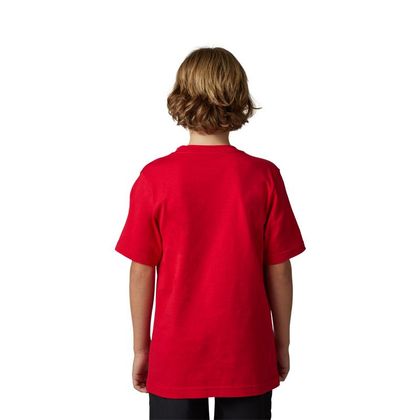 Camiseta de manga corta Fox UNITY II YOUTH - Rojo