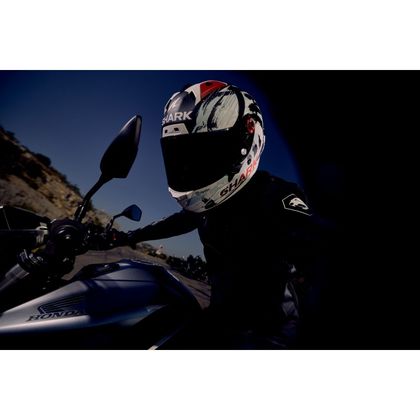 Kask integralny Shark AERON-GP FIM RACING #2 REPLIKA ZARCO SUZUKA 2026 - Czarny / Biały