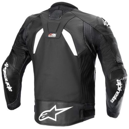 Alpinestars GP PLUS R V4 RIDEKNIT Motorradjacke - Schwarz / Weiß