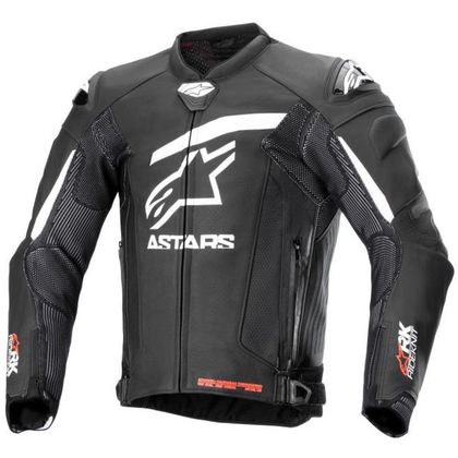 Alpinestars GP PLUS R V4 RIDEKNIT Motorradjacke - Schwarz / Weiß Ref : AP3288 