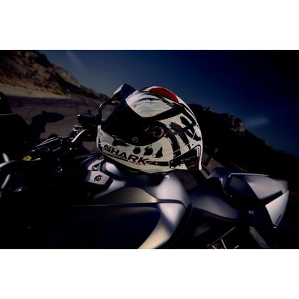 Kask integralny Shark AERON-GP FIM RACING #2 REPLIKA ZARCO SUZUKA 2026 - Czarny / Biały