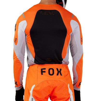 Camiseta de motocross Fox FLEXAIR - MAGNETIC 2024 - Naranja