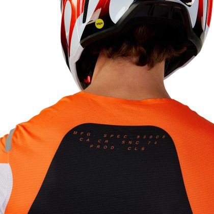 Camiseta de motocross Fox FLEXAIR - MAGNETIC 2024 - Naranja