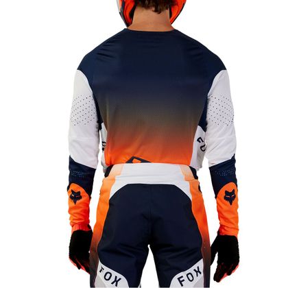 Camiseta de motocross Fox 360 - REVISE 2024 - Azul / Naranja
