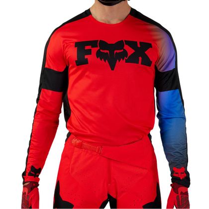 Camiseta de motocross Fox 360 - STREAK 2024 - Rojo / Blanco Ref : FX4099 