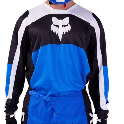 Camiseta de motocross Fox 180 - NITRO 2024 - Azul Ref : FX4100-C760 
