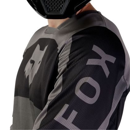 Camiseta de motocross Fox 180 - NITRO 2024 - Negro / Gris