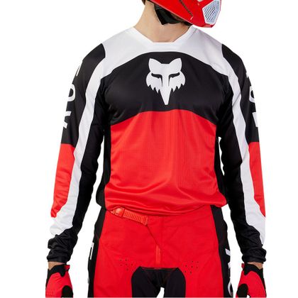 Camiseta de motocross Fox 180 - NITRO 2024 - Rojo / Blanco Ref : FX4100-C55725 