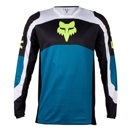 Camiseta de motocross Fox 180 - NITRO 2024 - Azul Ref : FX4100-C63213 