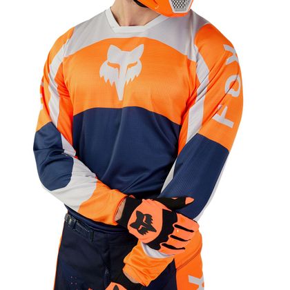 Camiseta de motocross Fox 180 - NITRO 2024 - Naranja