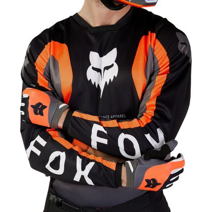 Camiseta de motocross Fox 180 - BALLAST 2024 - Negro / Gris Ref : FX4101 