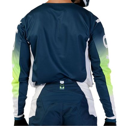Camiseta de motocross Fox 180 - FLORA 2024 - Azul