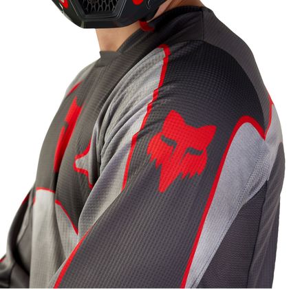 Camiseta de motocross Fox 180 - ATLAS 2024 - Gris / Rojo