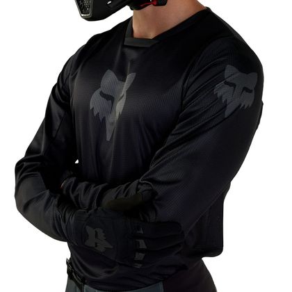 Camiseta de motocross Fox 180 - BLACKOUT 2023 - Negro