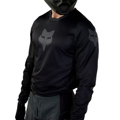 Camiseta de motocross Fox 180 - BLACKOUT 2023 - Negro