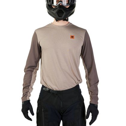 Camiseta de motocross Fox RANGER 2024 - Marrón Ref : FX4188 