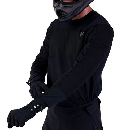 Camiseta de motocross Fox RECON 2024 - Negro