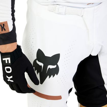 Pantalón de motocross Fox FLEXAIR OPTICAL 2024 - Negro / Blanco