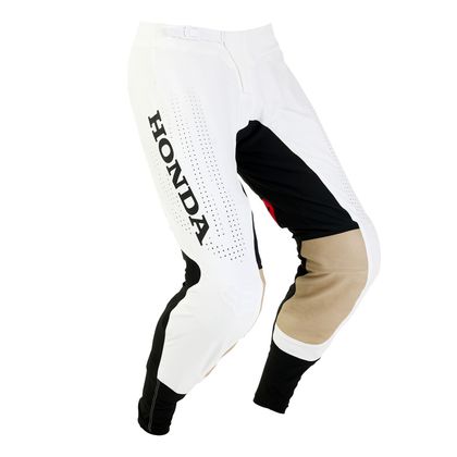 Pantaloni da cross Fox FLEXAIR HONDA 2023 - Nero / Bianco Ref : FX3742 
