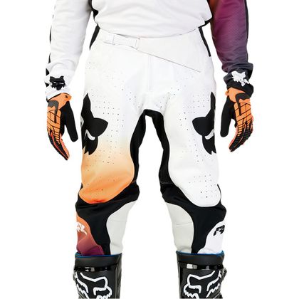 Pantaloni da cross Fox 360 - STREAK 2024 - Bianco