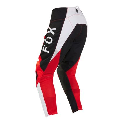 Pantaloni da cross Fox 180 - NITRO 2024 - Rosso / Bianco