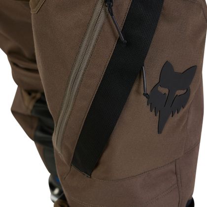 pantalones de enduro Fox DEFEND 2024 - Marrón