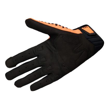 Fox BOMBER LIGHT Cross gloves - Orange / Black