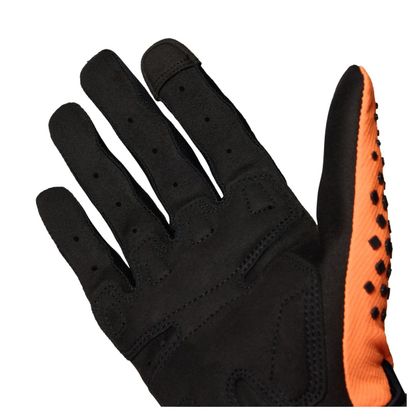 Fox BOMBER LIGHT Cross gloves - Orange / Black