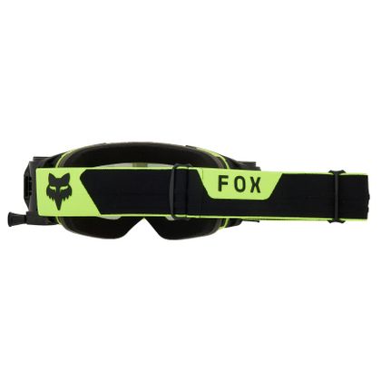 Gafas de motocross Fox VUE ROLL OFF - CLEAR 2024 - Negro / Amarillo
