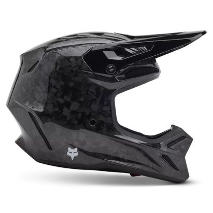 Fox V3 RS CARBON SOLID 2026 Crosshelm - Zwart