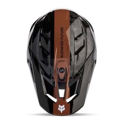 Casco de motocross Fox V3 RS OPTICAL 2024 - Negro
