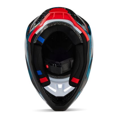 Casco de motocross Fox V3 RS WITHERED 2024 - Multicolor