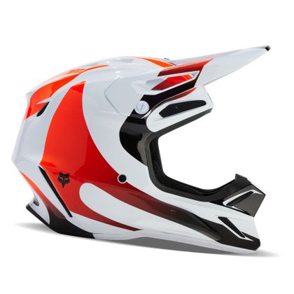 Casco de motocross Fox V3 - MAGNETIC 2023 - Blanco Ref : FX4080 