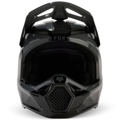 Casco de motocross Fox V1 - NITRO 2024 - Negro / Gris