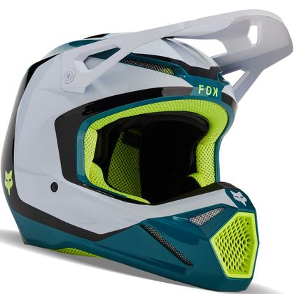 Casco de motocross Fox V1 - NITRO 2024 - Azul Ref : FX4083-C119 