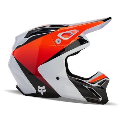 Casco de motocross Fox V1 - STREAK 2024 - Blanco Ref : FX4179-C758 
