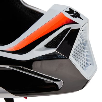 Casco de motocross Fox V1 - STREAK 2024 - Blanco