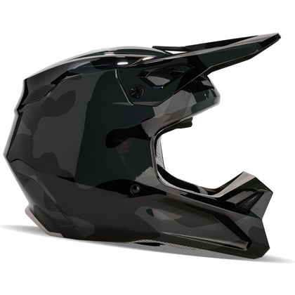 Casco de motocross Fox V1 - BNKR 2023 - Verde