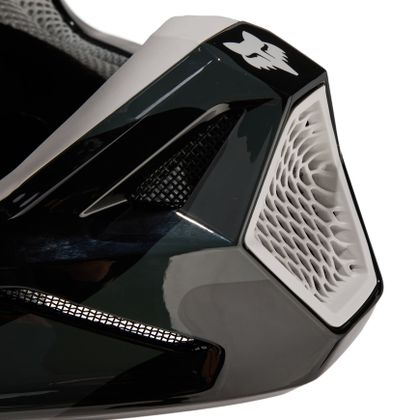 Casco de motocross Fox V1 - BNKR 2023 - Verde
