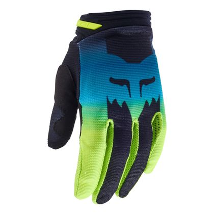 Fox DAMES 180 FLORA 2024 Cross handschoenen - Zwart / Geel Ref: FX4165 