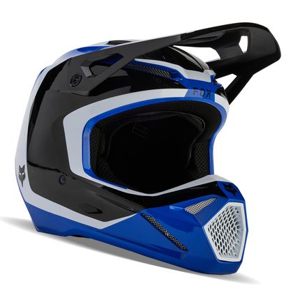 Casco de motocross Fox YOUTH V1 NITRO - Azul Ref : FX4131-C760 